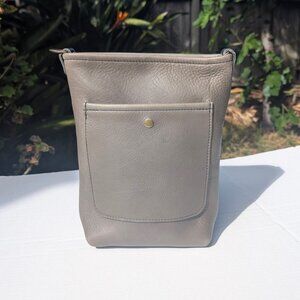 Go Forth Goods (GFG) Lead Gray Small Slim Avery Crossbody